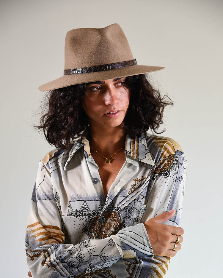 The Dingo Felt Hat | Tan