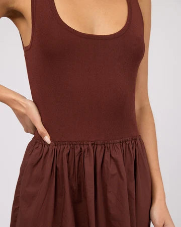 Ollie Scoop Neck Maxi Dress | Cherry