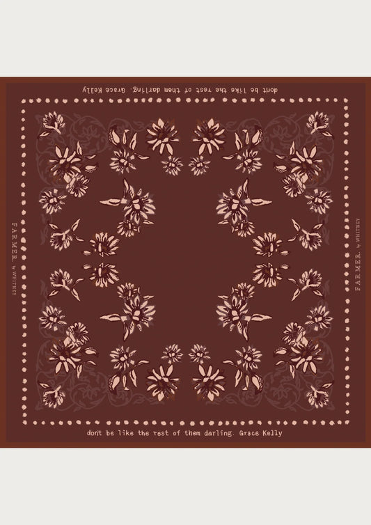 Grace Bandana Scarf| Silk