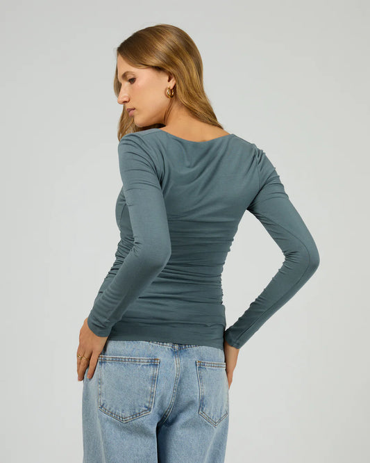 Zoe L/S Top | Ink