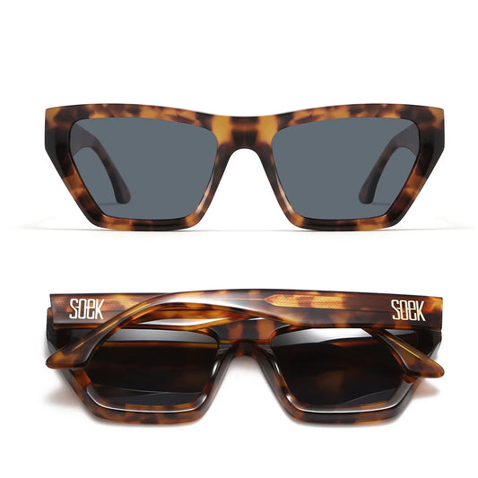 BEYOND SUNKISSED - Bio Acetate Tortoise Frame l Black Polarised Lens