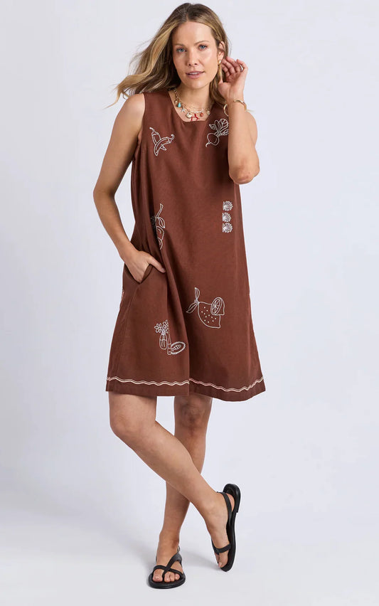 Paradise Dress | Chocolate