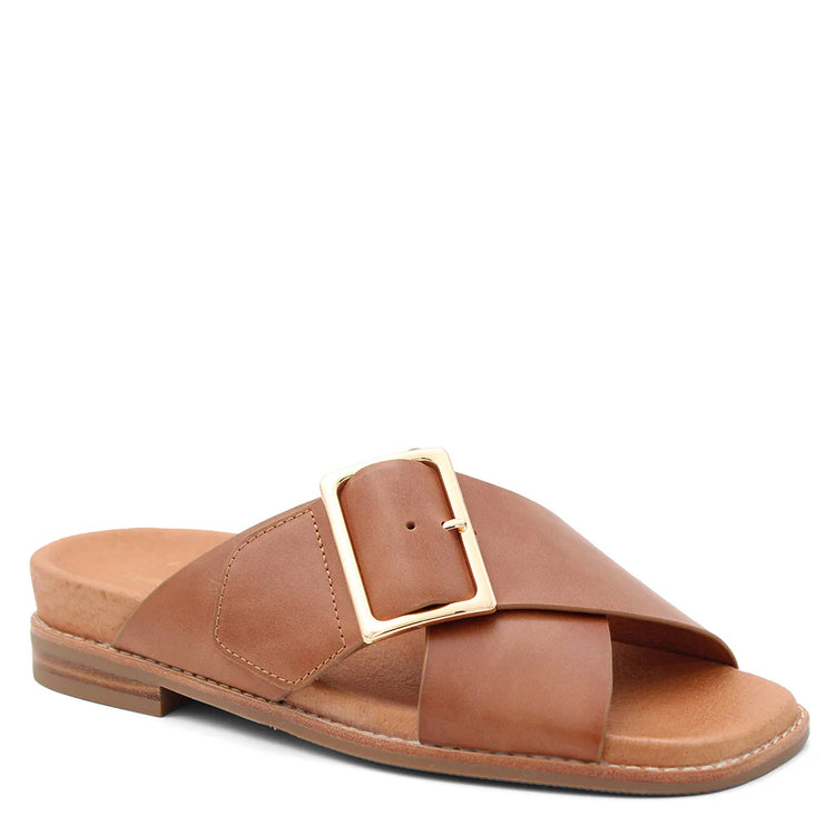 Efri Leather Slide