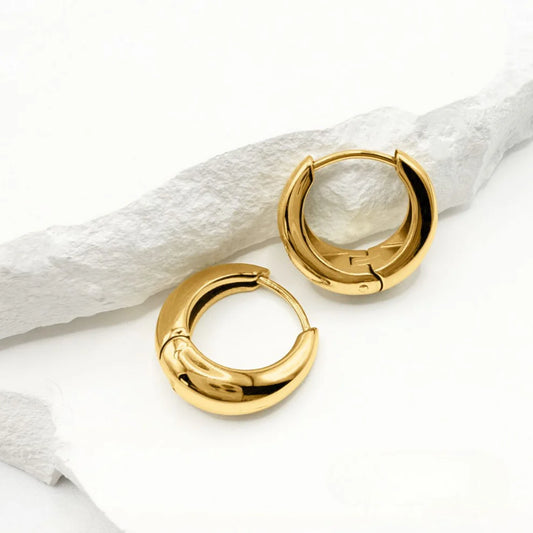Empire Hoop Earrings