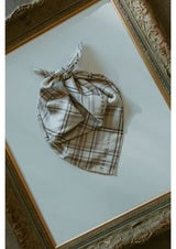 Pasture Plaid Bandana Scarf | Silk