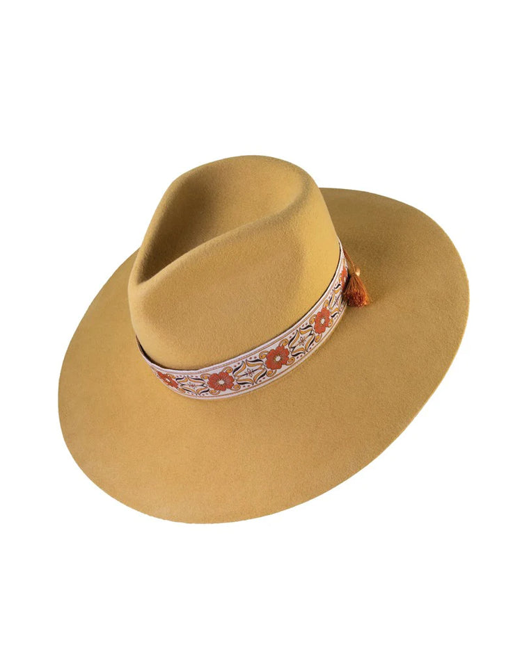 FBS x Nine Lives Bazaar – Mustard - Festival Hat