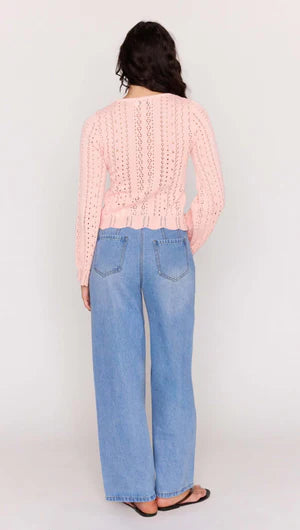 Sienna Pointelle Cardigan