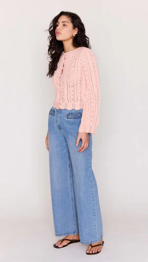 Sienna Pointelle Cardigan