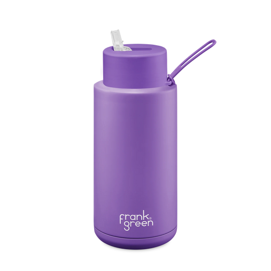 Ceramic Reusable Bottle 34oz | Limited Edition | Cosmic Purple