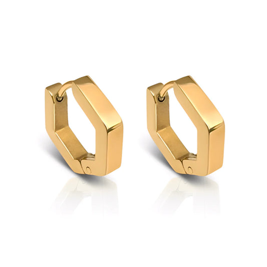 Fast Break Hoop Earrings | Gold