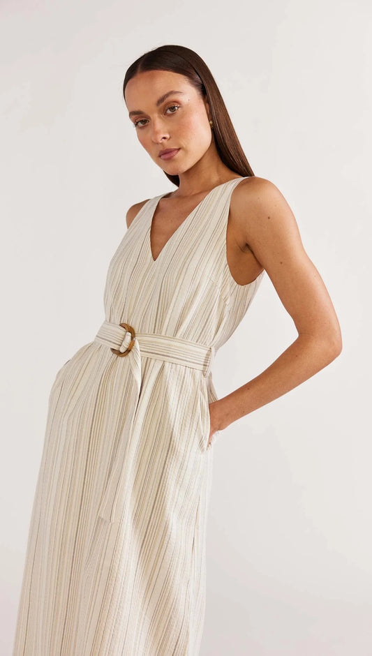 Finlay Belted Midi Dress