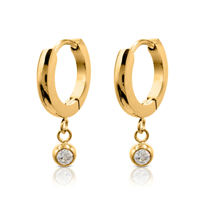 Form Huggie Earrings