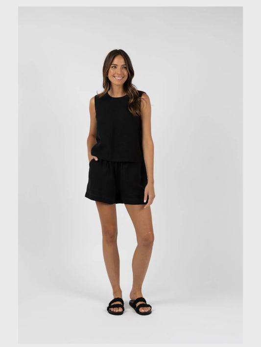 Evita Top | Black