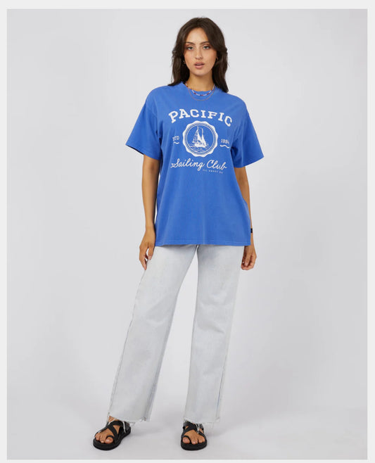 Pacific Oversized Tee | Blue