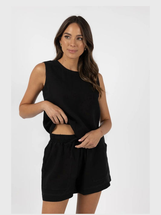 Evita Top | Black