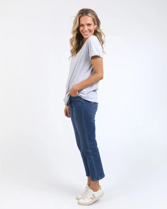 Pima Vee Tee | Grey Marle