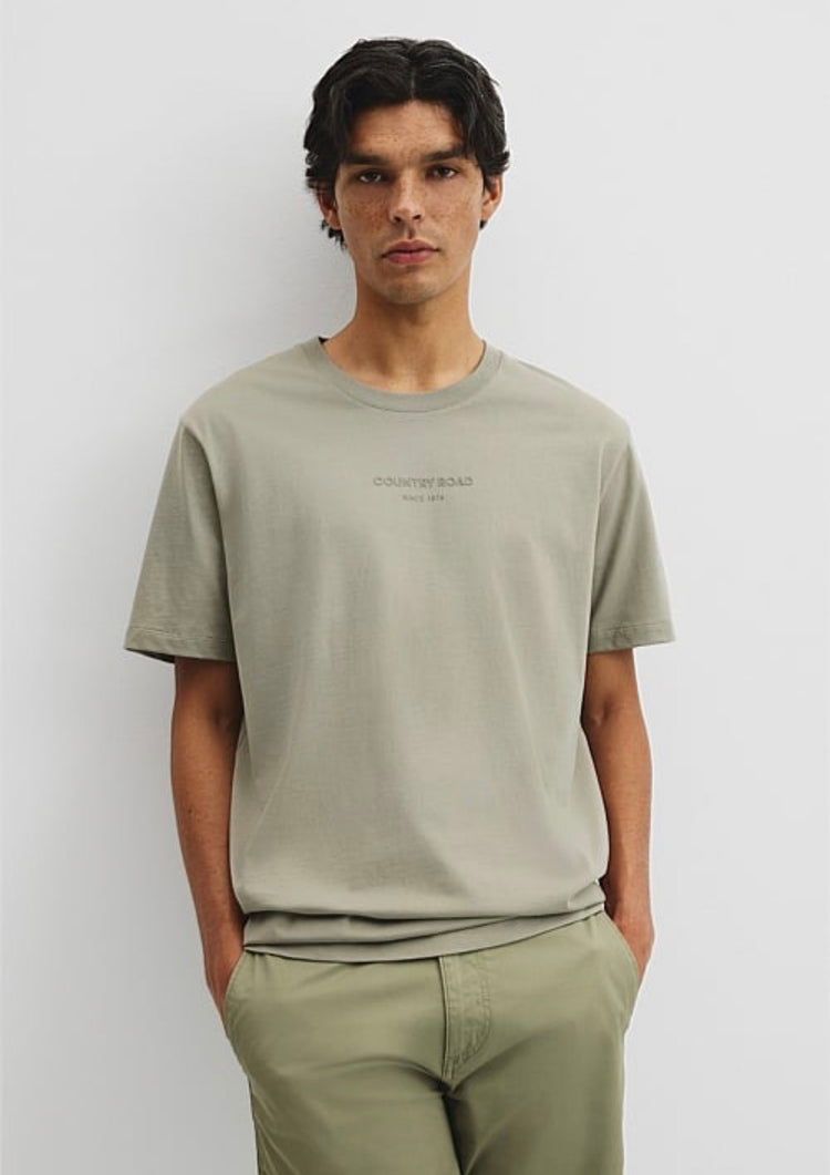 CR AC Modern Logo Tee | Moss