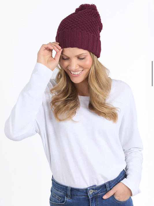 Berry Beanie | Merlot