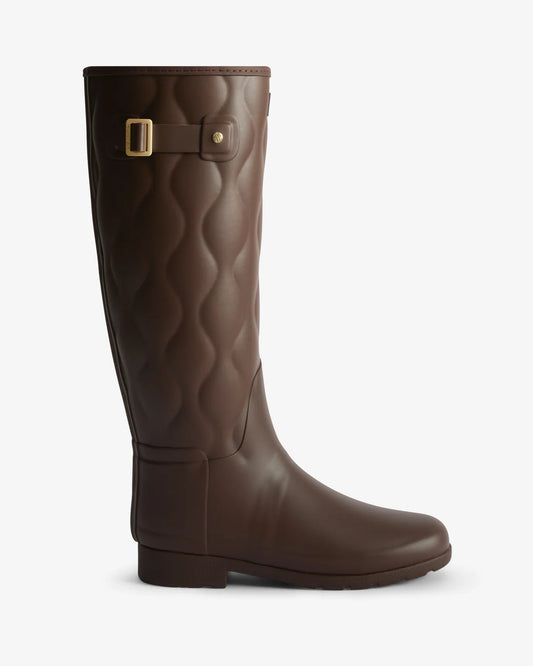 Womens Refined Tall Onion Quilt | Brown