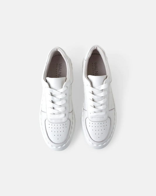 Houston Leather Sneaker | White