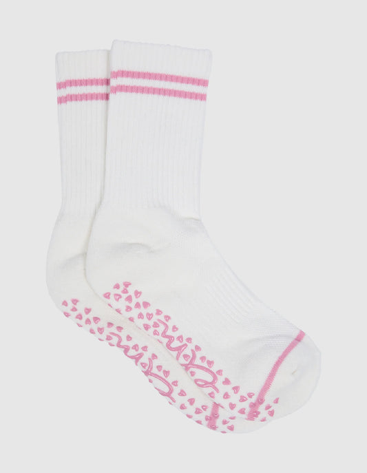 Elm Ribbed College Sock OSFA