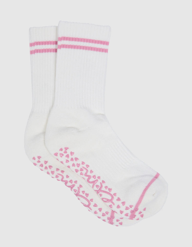 Elm Ribbed College Sock OSFA