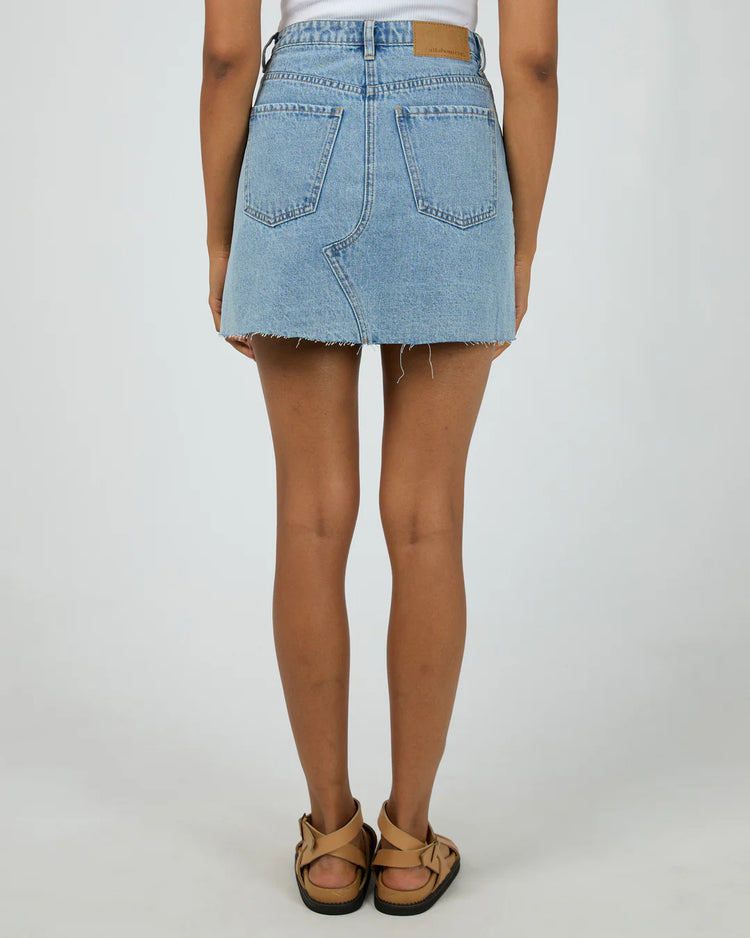 Margot Denim Skirt | Light Blue