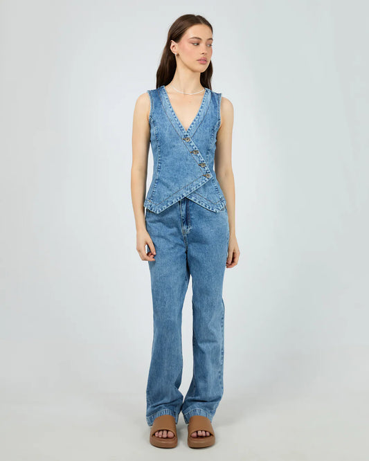 Aster Vest Mid Blue