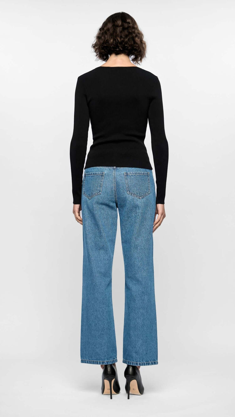 Mira Twist Knit Top