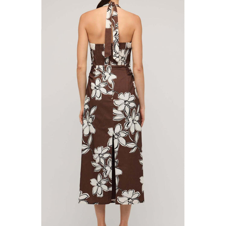 Elara Halter Midi Dress