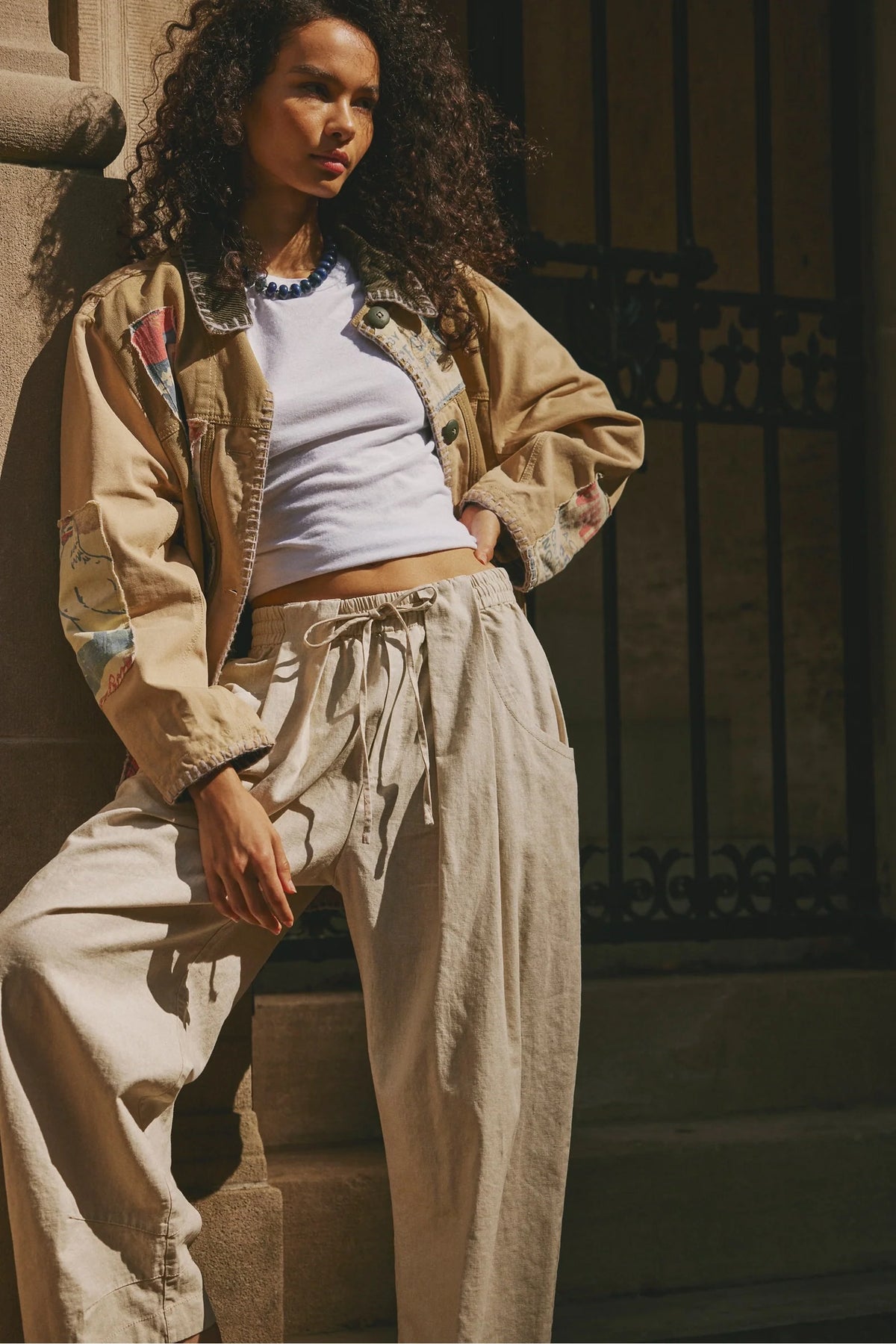 Chambers Laid Back Pull On Pant | Summer Sand