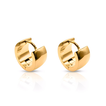 Inbound Hoop Earrings | Gold
