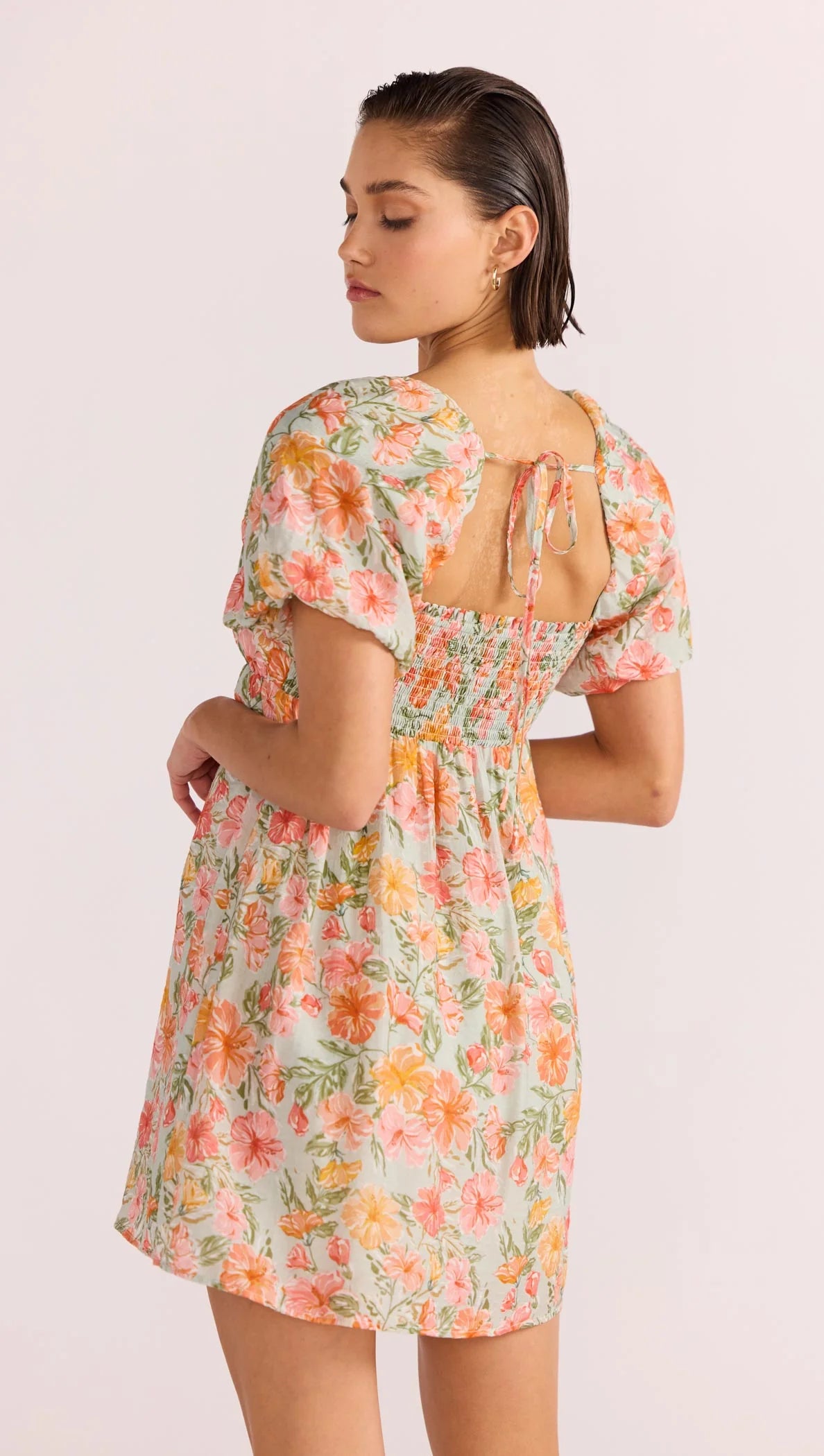 Lorelei Ruched Mini Dress