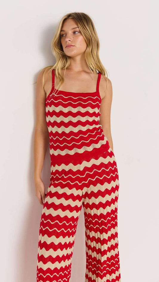 Wave Knit Pants