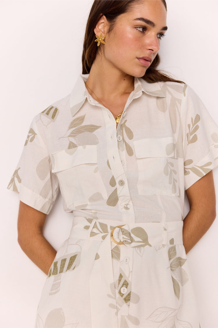 Willow Button Up Playsuit