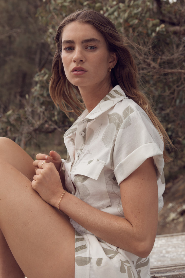 Willow Button Up Playsuit