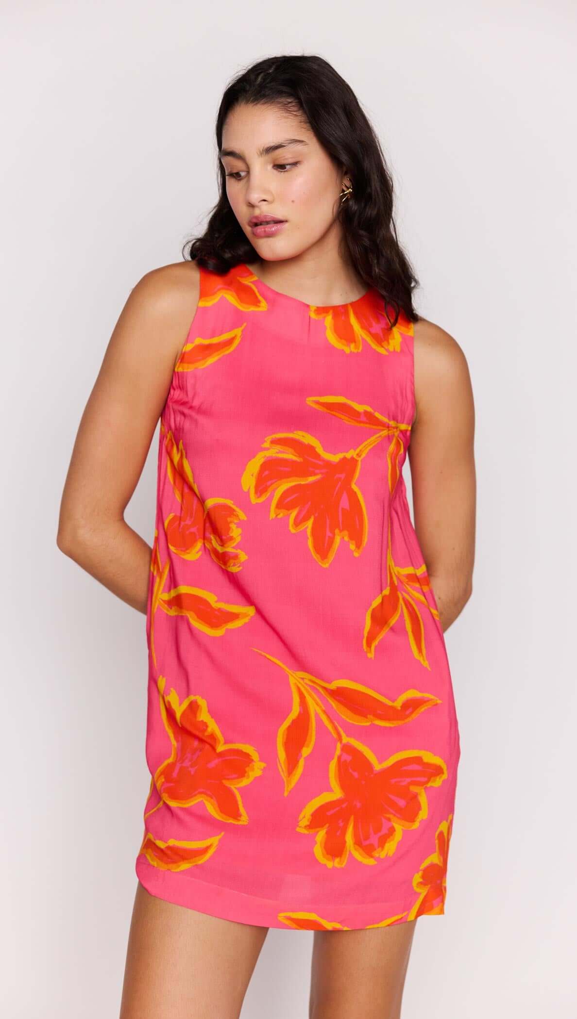 Elodie Shift Mini Dress