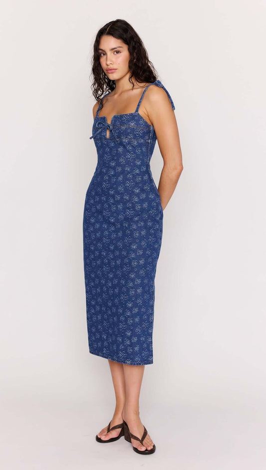 Neve Denim Midi Dress