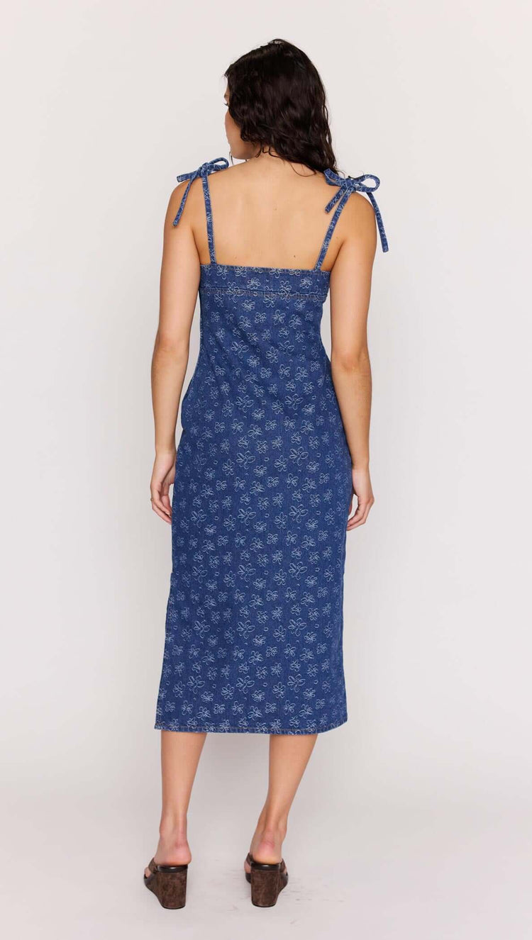 Neve Denim Midi Dress