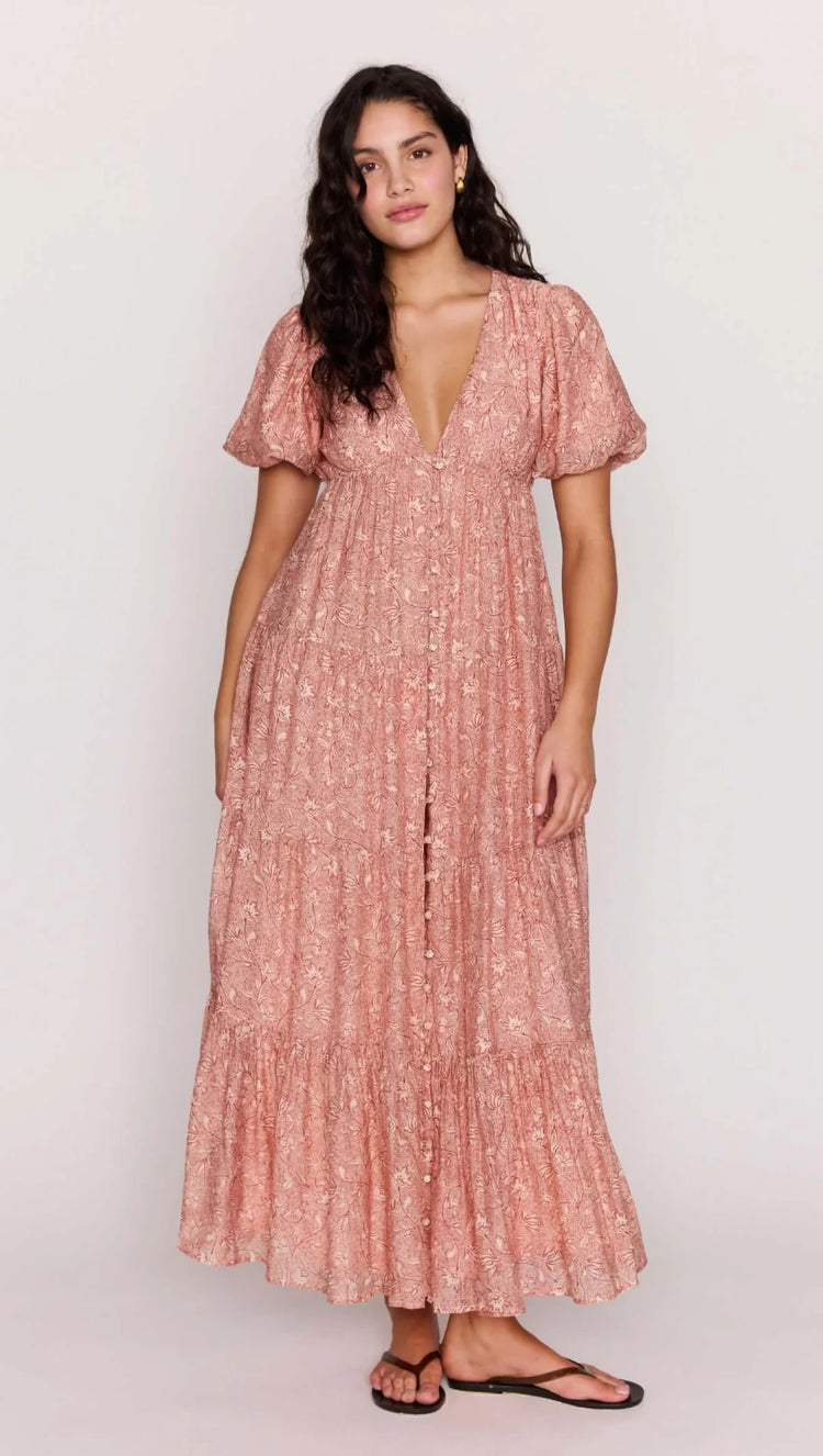 Yasmin Tiered Maxi Dress