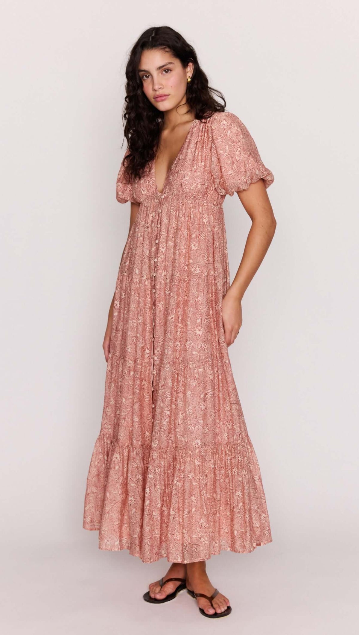 Yasmin Tiered Maxi Dress