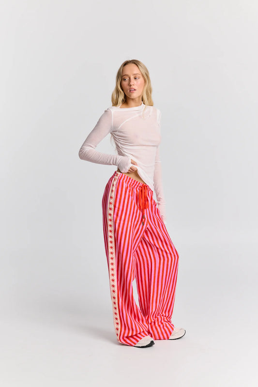 Cherry Ripe Stripe Pant