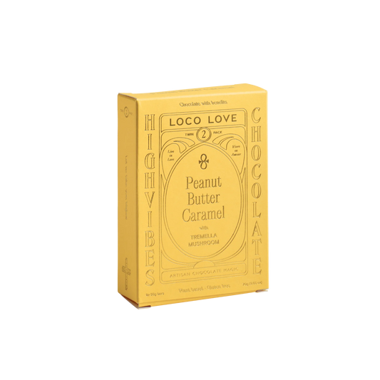 Loco Love Chocolate | Peanut Butter Caramel| Twin Pack