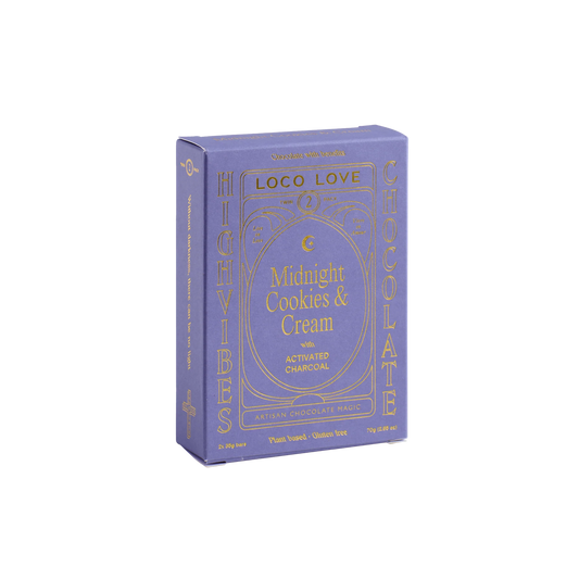 Loco Love Chocolate | Midnight Cookies & Cream | Twin Pack