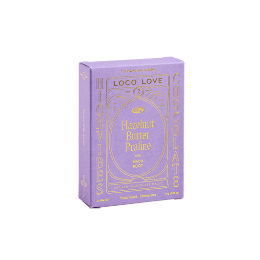 Loco Love Chocolate | Hazelnut Butter Praline| Twin Pack