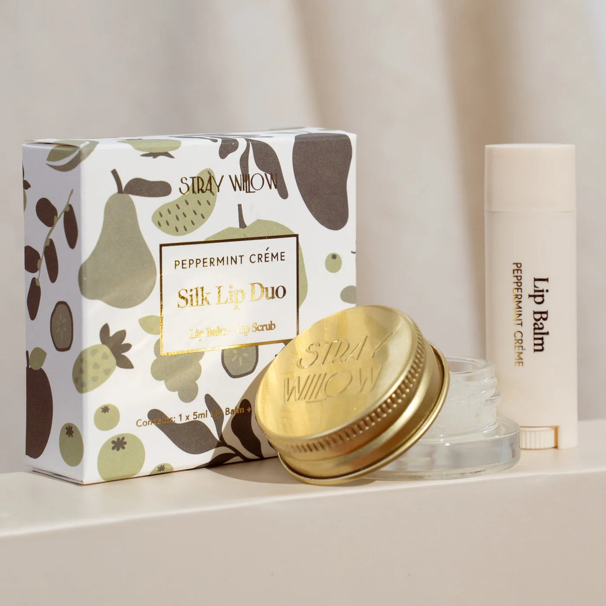 Silk Lip Duo | Peppermint Creme