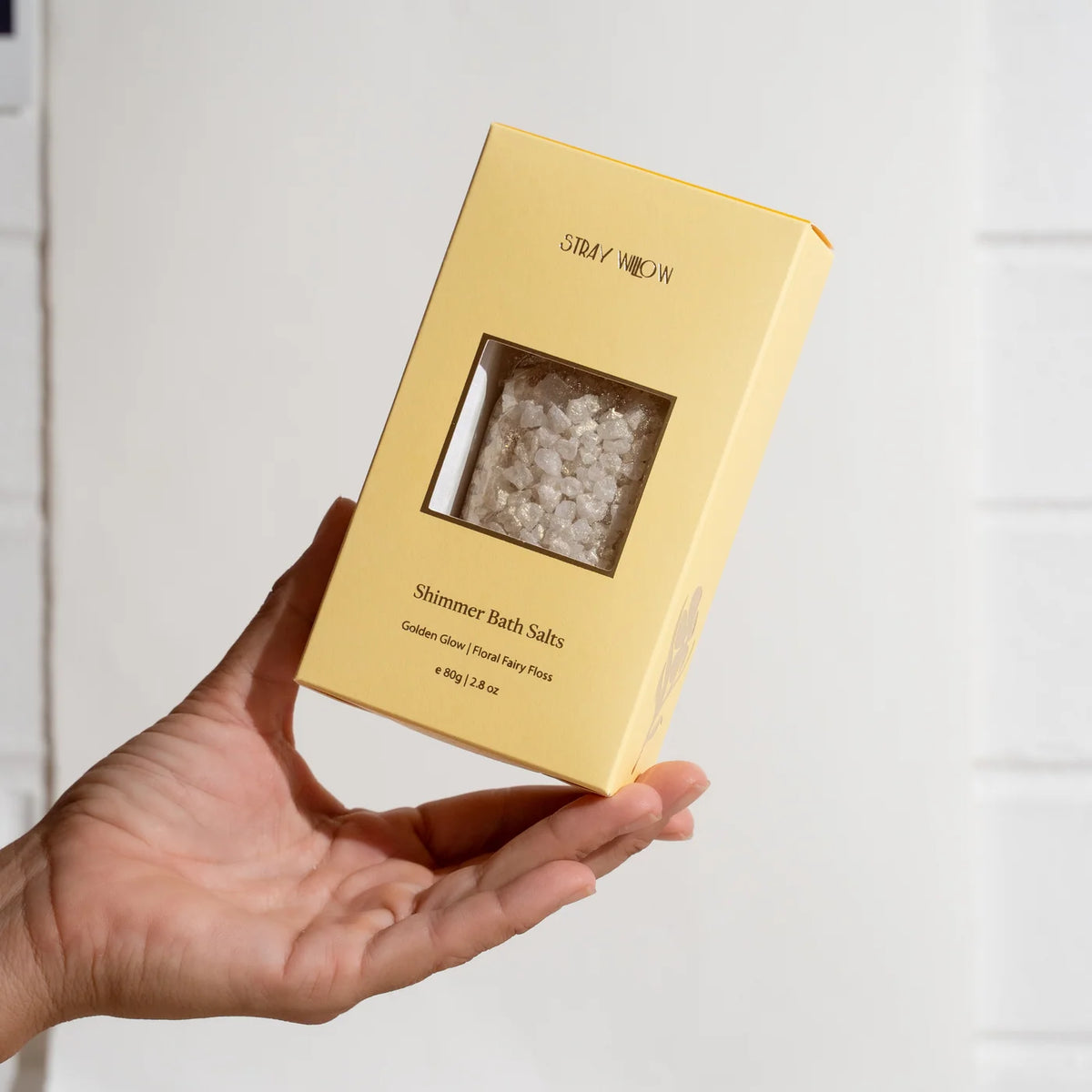 Shimmer Bath Salts | Golden Glow