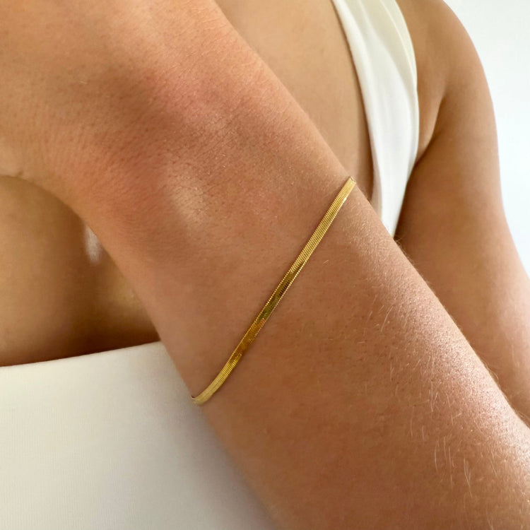 Sidewalk Bracelete | Gold