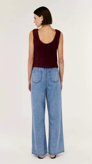 Rennie Fluffy Knit Tank