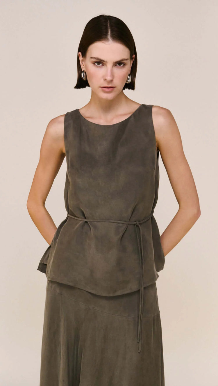 Stevie Waist Tie Top